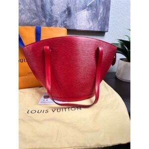Vintage Louis Vuitton Saint Jacques Grand Modele in Castilian Red Epi Leather